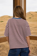 Juniper Colorblock Stripe Tee