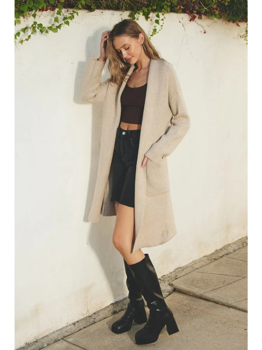 Marina Cozy Long Cardigan