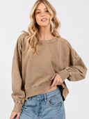 Tenille Round Neck Sweatshirt