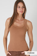 Vintage Reversible Ribbed Tank