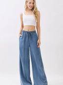 Tencel Denim Wide Leg