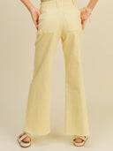 Wide Leg Denim Pants